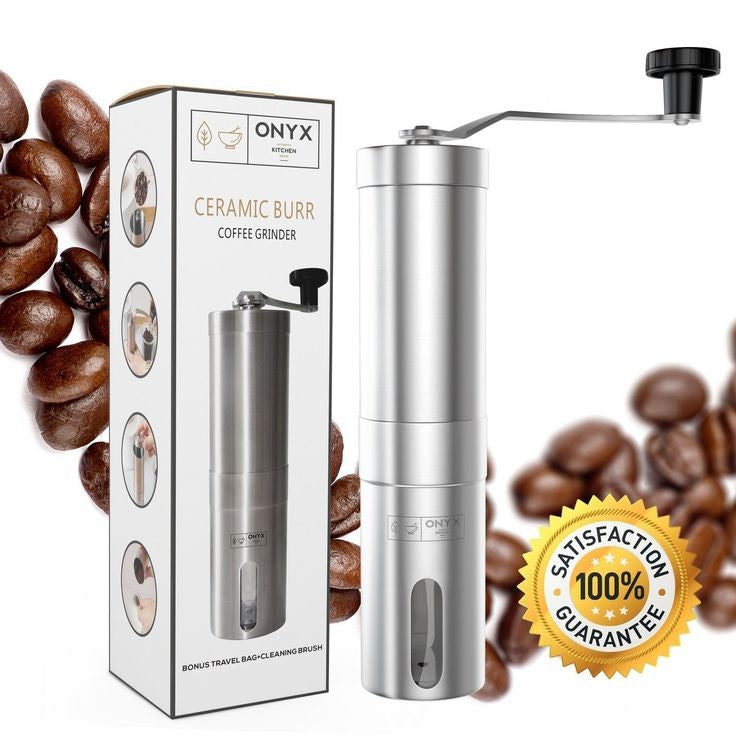 Manual Stainless Steel Coffee Grinder