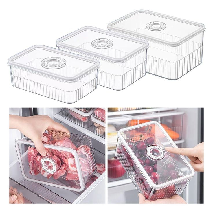 Acrylic Airtight Fridge Storage Box