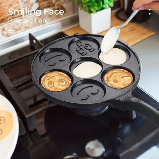 Smiley Face Pancake Pan 27 cm