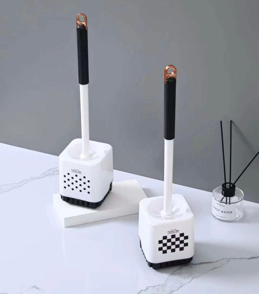 Floor Stand Soft Bristles Brush, Luxury Toilet Brush, Bathroom Cleaning Tool