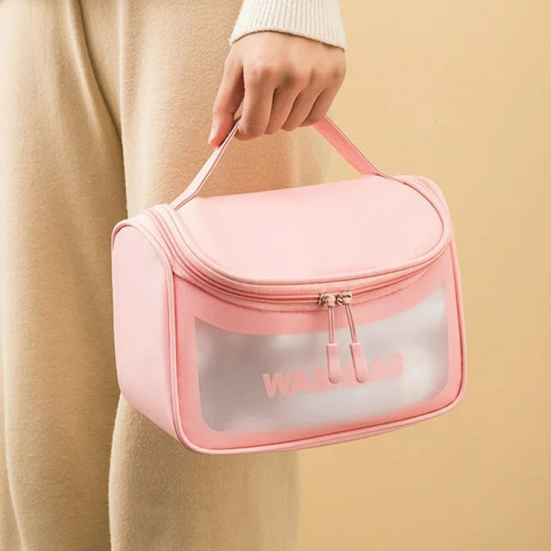 Travel Toiletry Clear Transparent Bag Organizer