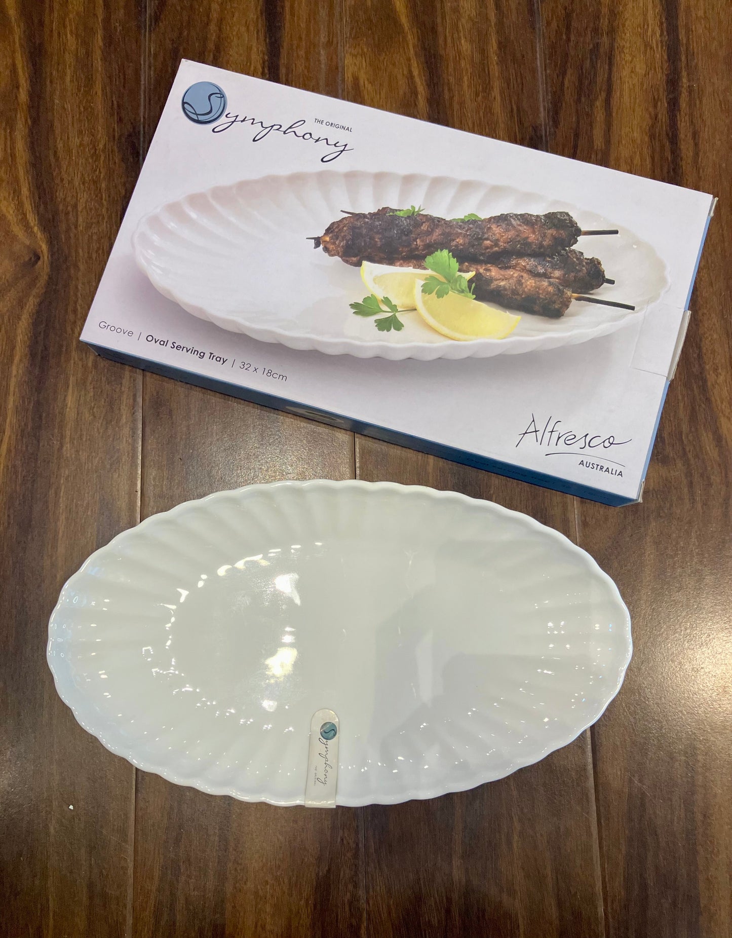 Symphony Oval Serving Platter 1Pcs