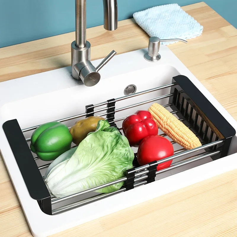 Retractable Tableware Dish Drying Holder