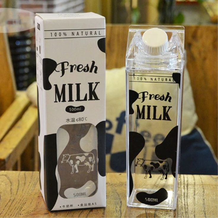 Acrylic Milk Bottle 1000 ML