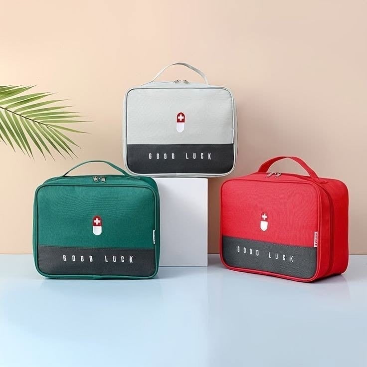 Large Capacity Waterproof Thickened Medicine Bag