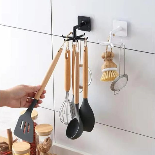 360 Rotating Wall Adhesive Hook