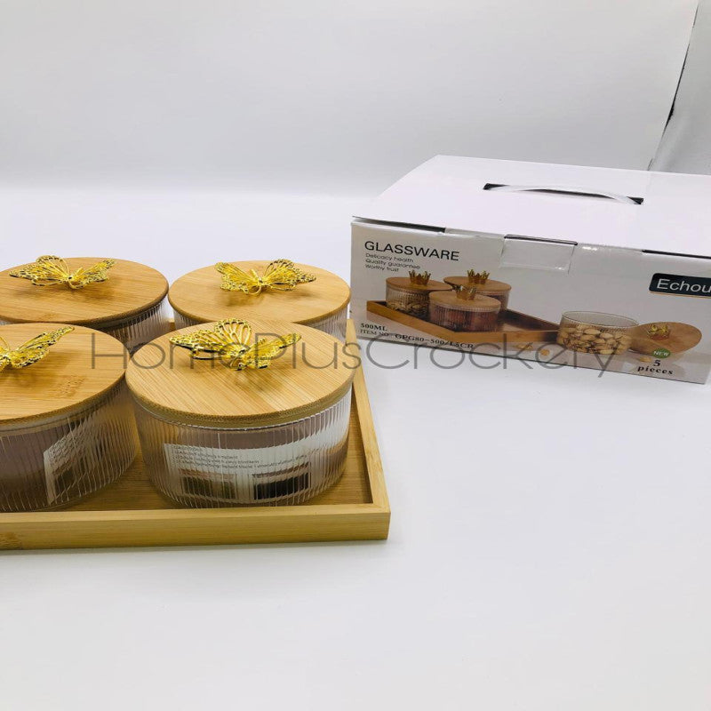 Glass Dry Fruit Jars