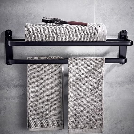 Towel Storage Wall Mounted Foldable Towel Holder