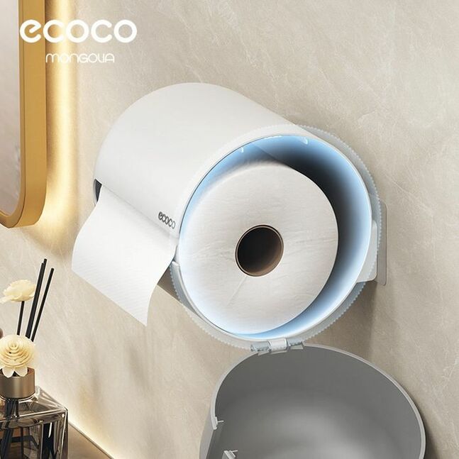 Ecoco Wall Mounted Tissue Holder – Space-Saving Design