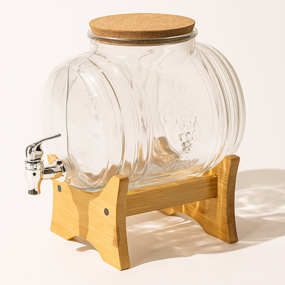 Glass Barrel Water Dispenser - 5L