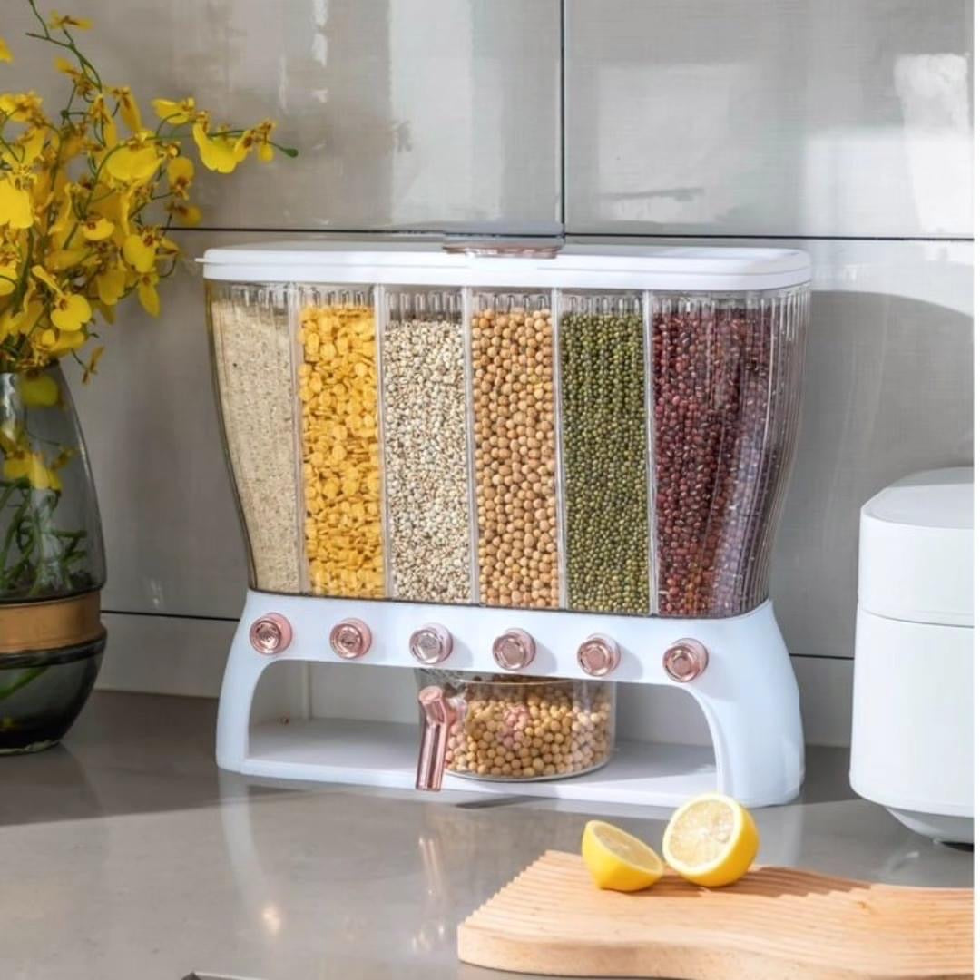 12kg Luxury Cereal Rice Storage Dispenser