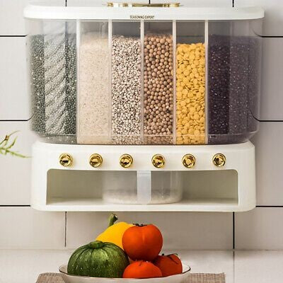 Wall Mounted Cereal Storage Container