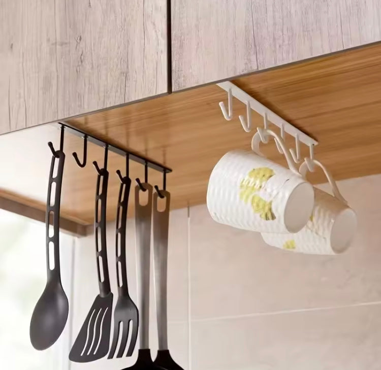Wall Mounted Mutifunctional Mugs Spoons Holder