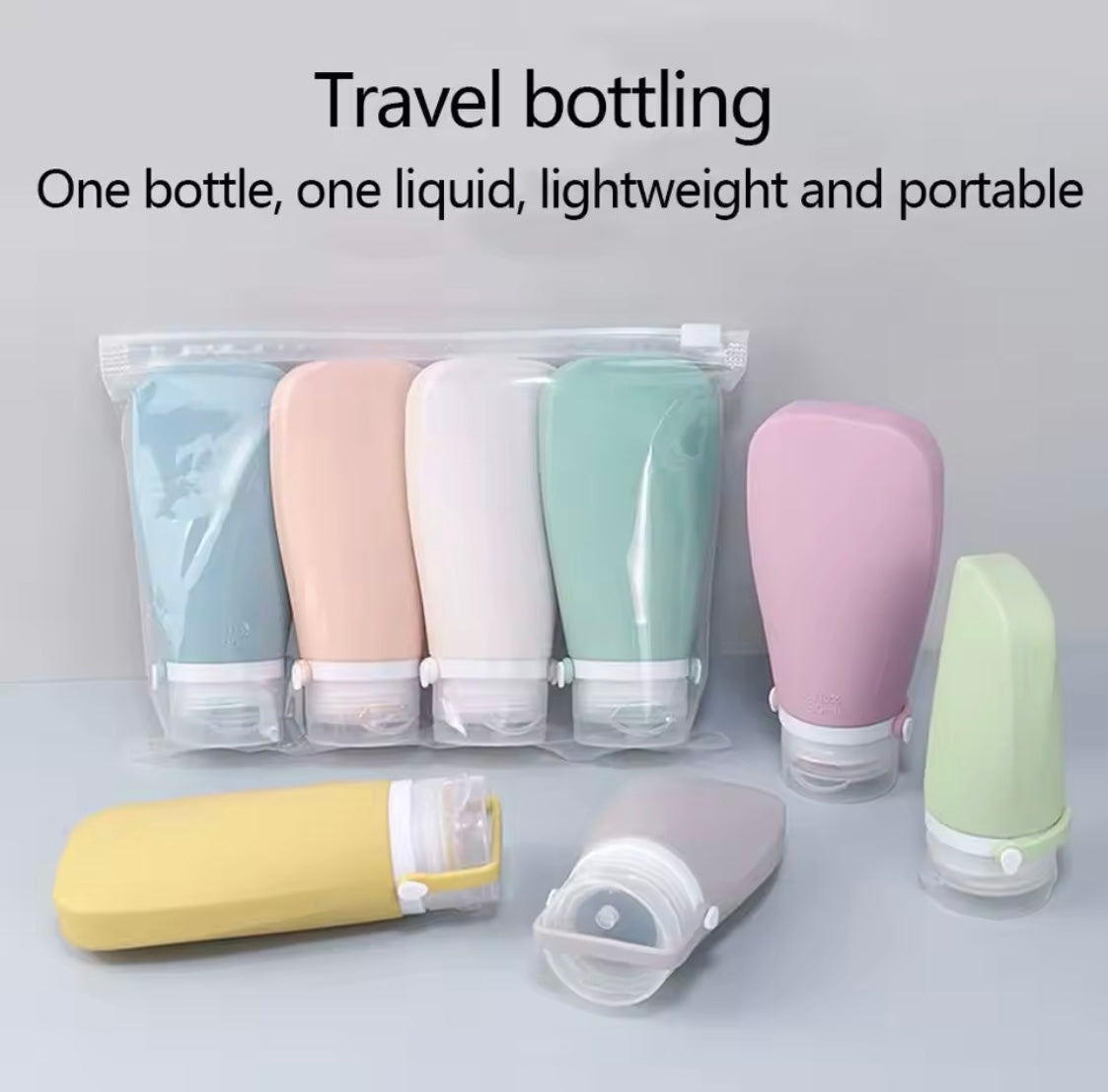 Silicone Refillable Travel Bottle