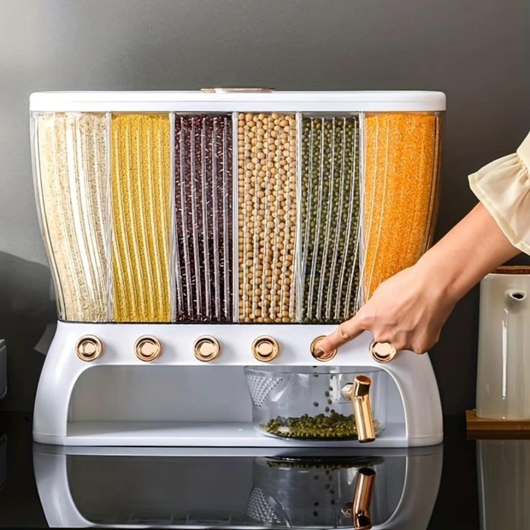 12kg Luxury Cereal Rice Storage Dispenser