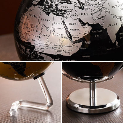 Electric Retro Automatic Globe for Decoration