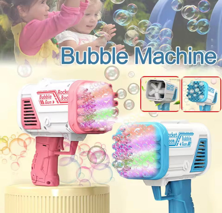 32 Holes Bubble Blaster Gun Toy for Kids