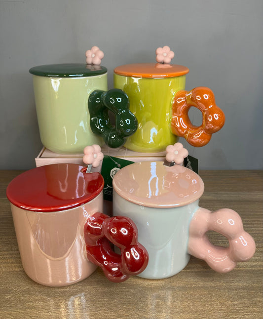 Bubble Mugs With Lid 1Pcs