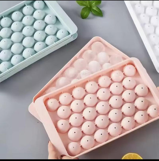 33 Grids Ice Ball Cubes Tray with Lid