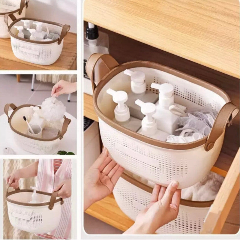 3pcs Multipurpose Storage Basket – Closet Organization & Toiletries Storage Basket
