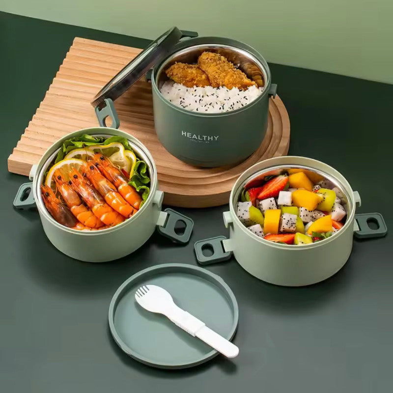 Stainless Steel Bento Lunch Box | Food Storage Container for Outdoor Use