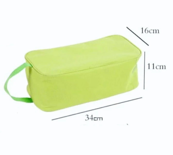 Portable Travel Waterproof Transparent Shoe Pouch.