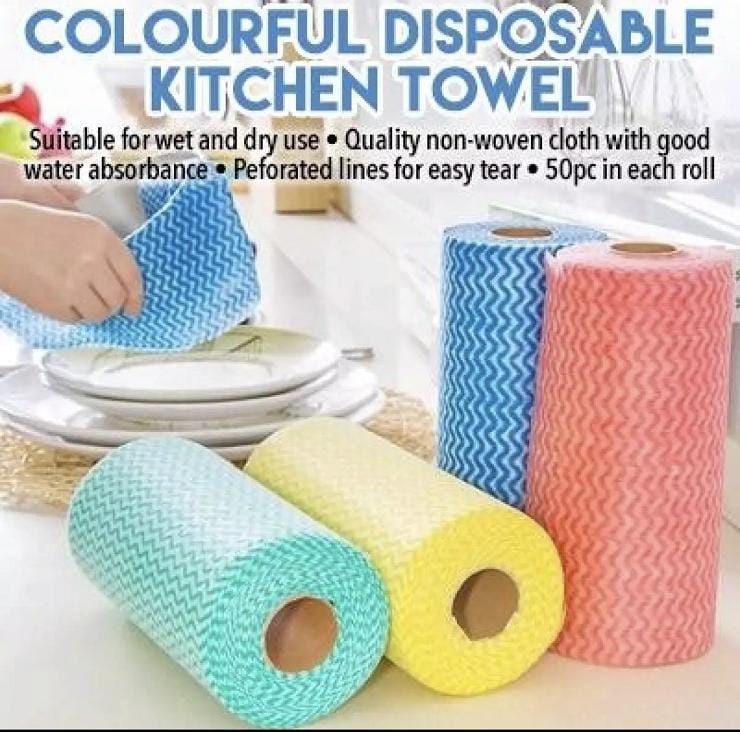 50 Pcs Disposable Kitchen Towels