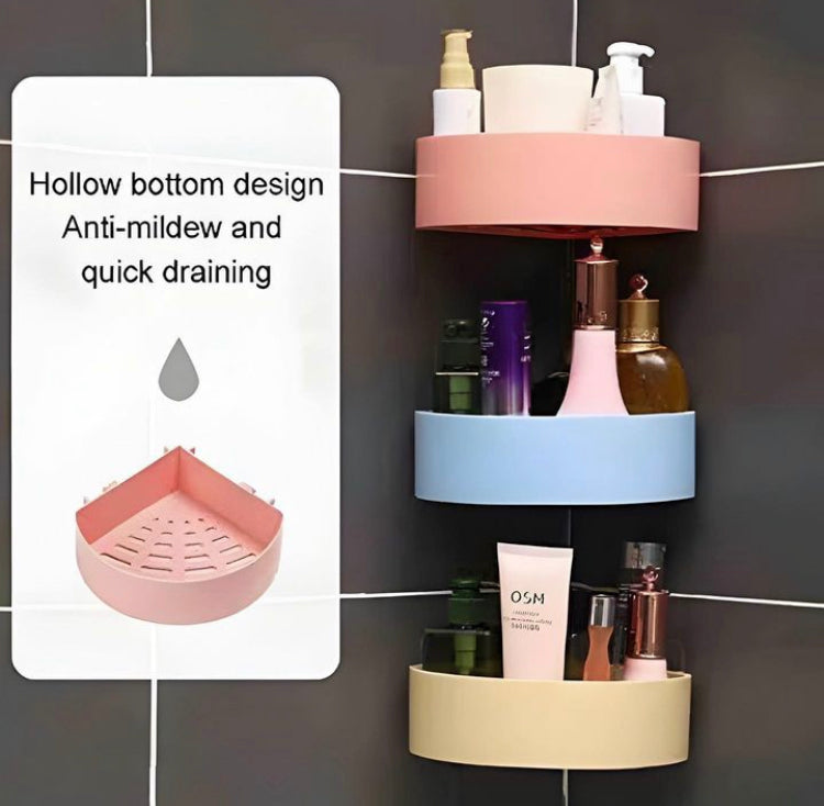 Wall Adhesive Bathroom Corner Multipurpose Holder