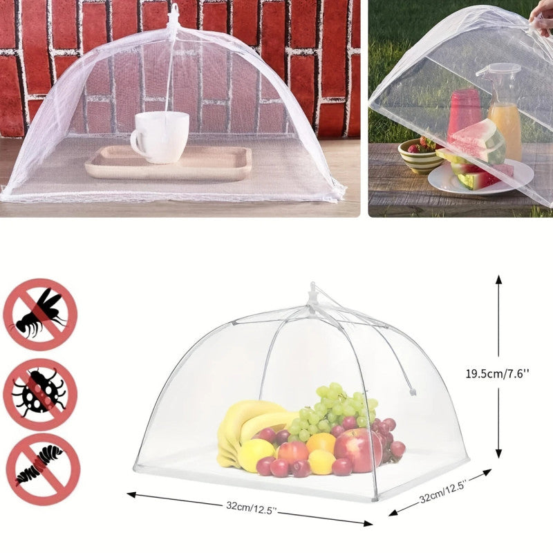 Net Food Cover, Foldable Vegetable Cover, Large Food Cover, Dust-proof Cover
