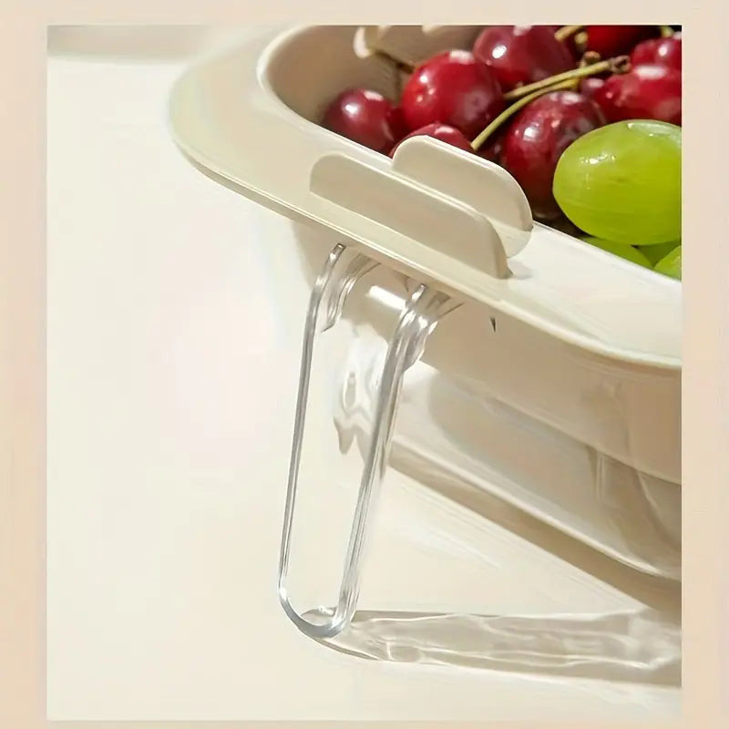 Plastic Fruit and Vegetable Washing Drain Basket