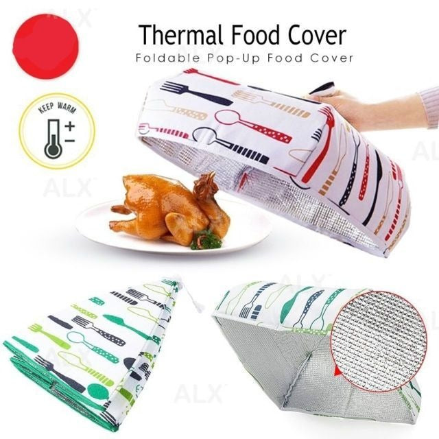 Thermal Insulated Food Cover Set of 2 (Small & Big)
