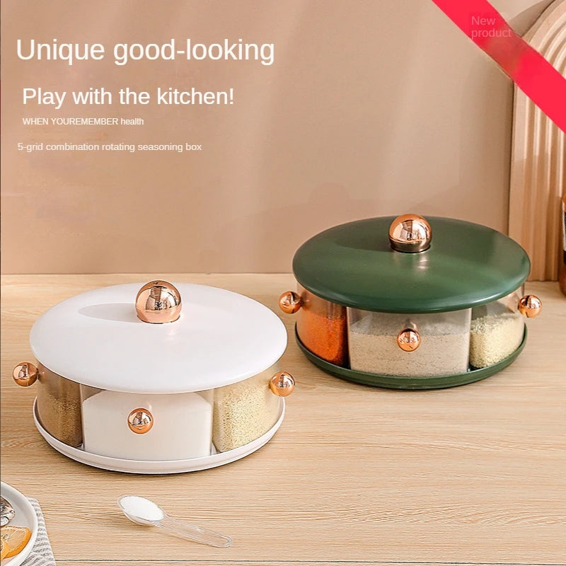 360° Rotating Large Capacity Spice Box