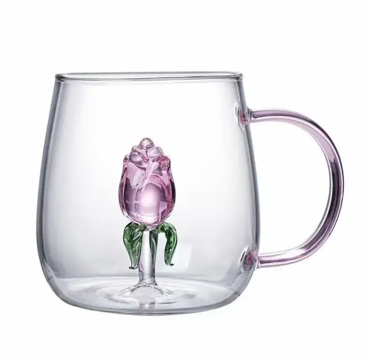 Creative 3D Glass Water Mug
