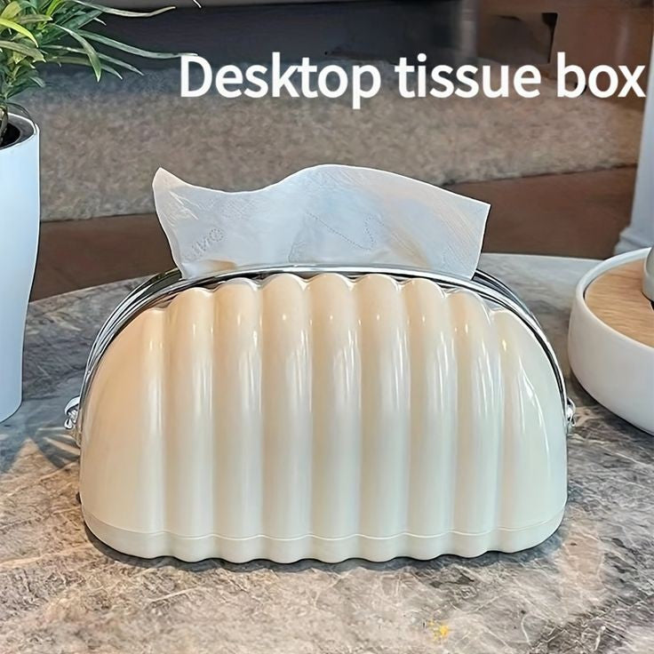 Luxury Desktop Bag Design Tissue Box