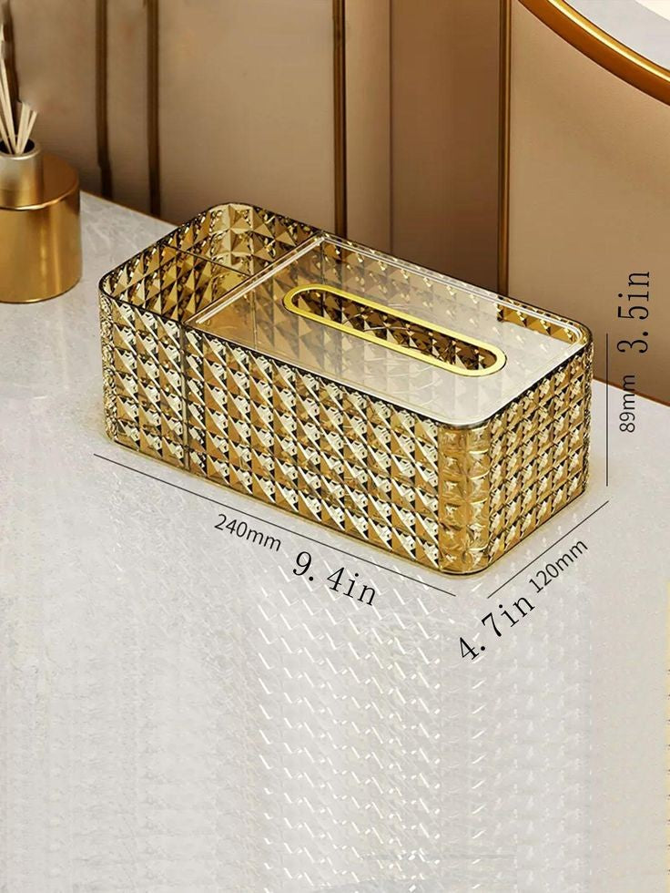 LUXOR DIAMOND PATTERN TISSUE BOX