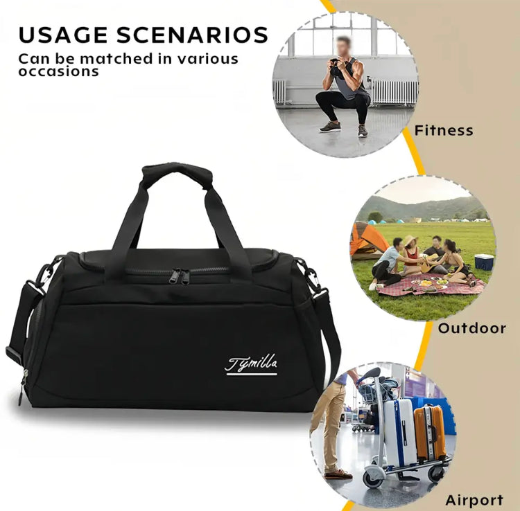 Large Capacity Gym Bag, Waterproof Men Women Sports Bag, Portable Light Weight Travel Bag