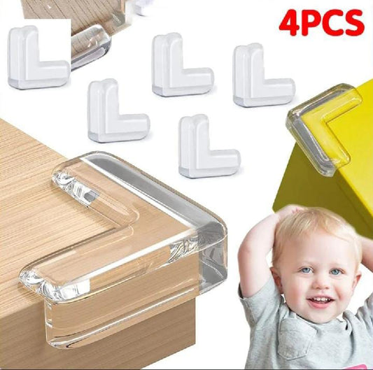 4 Pcs Silicone Table Corner Protectors for Kids