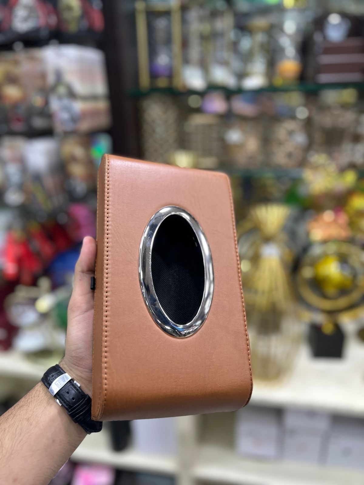 PU Leather Tissue Box