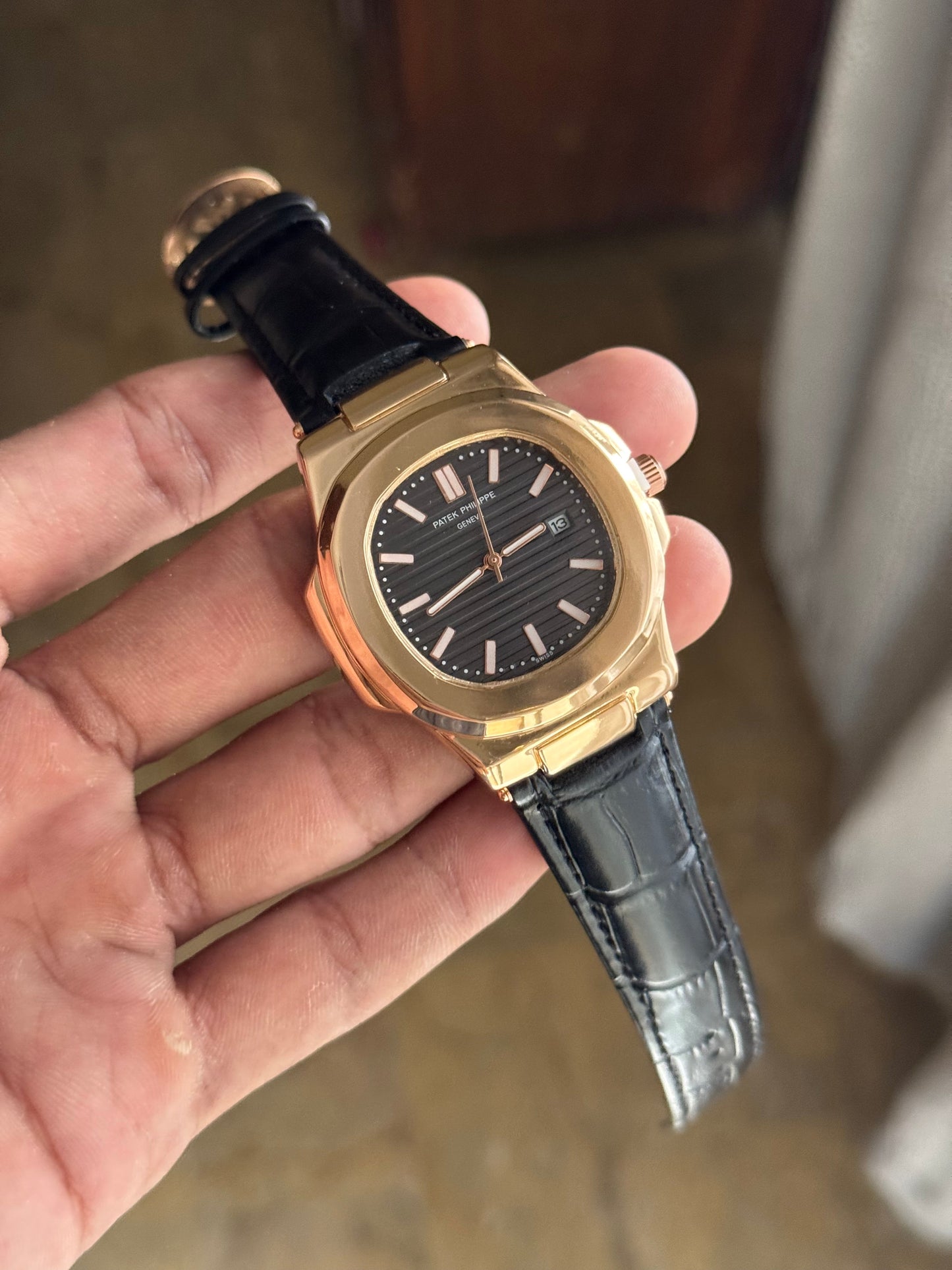 LEATHER STRAP PATEK PHILLIPE