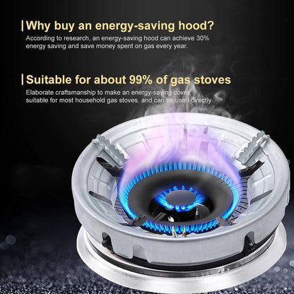 Home Gas Stove Fire And Windproof Energy Saving Stand (Metal)