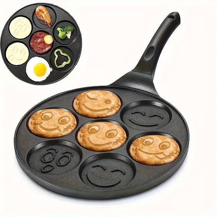 Smiley Face Pancake Pan 27 cm