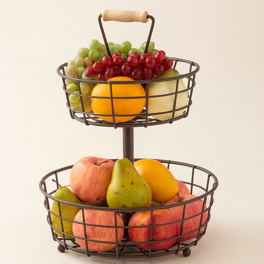 Binca 2 Tier Fruit Basket