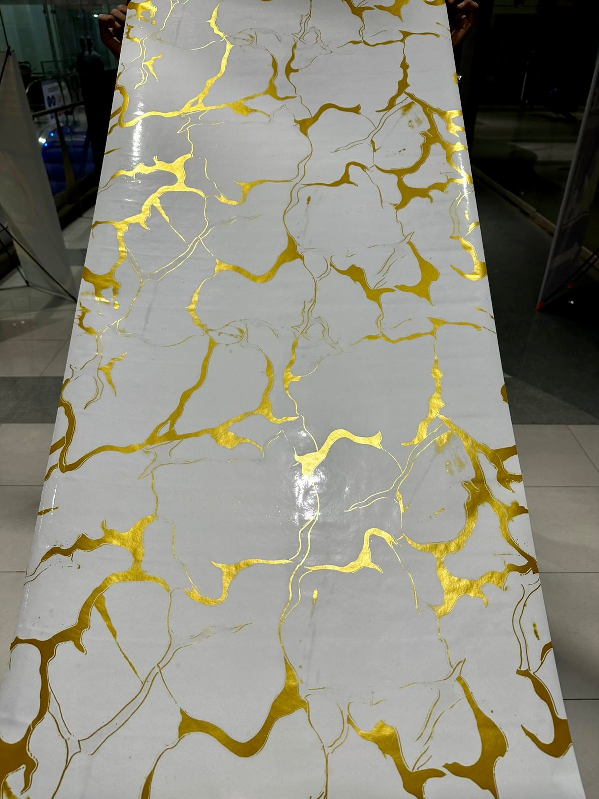 Wall Adhesive Marble Sheets for Home Decoration (60cm*2m)