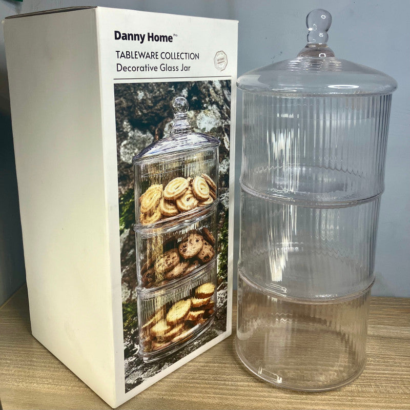 برطمان زجاجي مزخرف من داني هوم