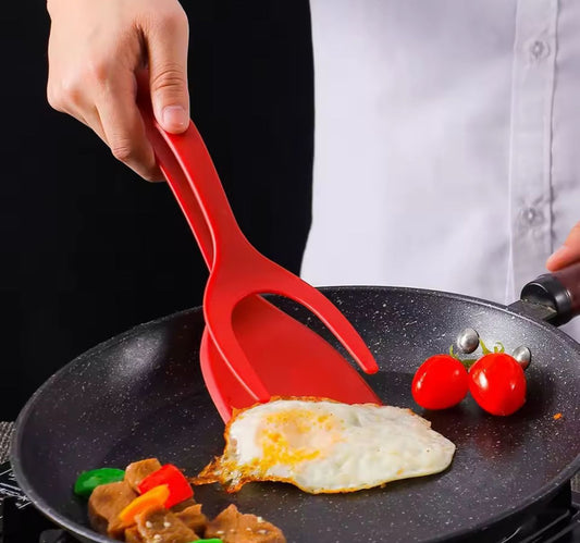 Silicone 2 in 1 Grip and Flip Spatula