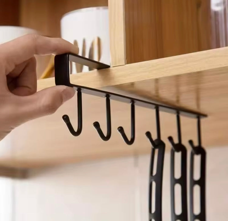 Wall Mounted Mutifunctional Mugs Spoons Holder