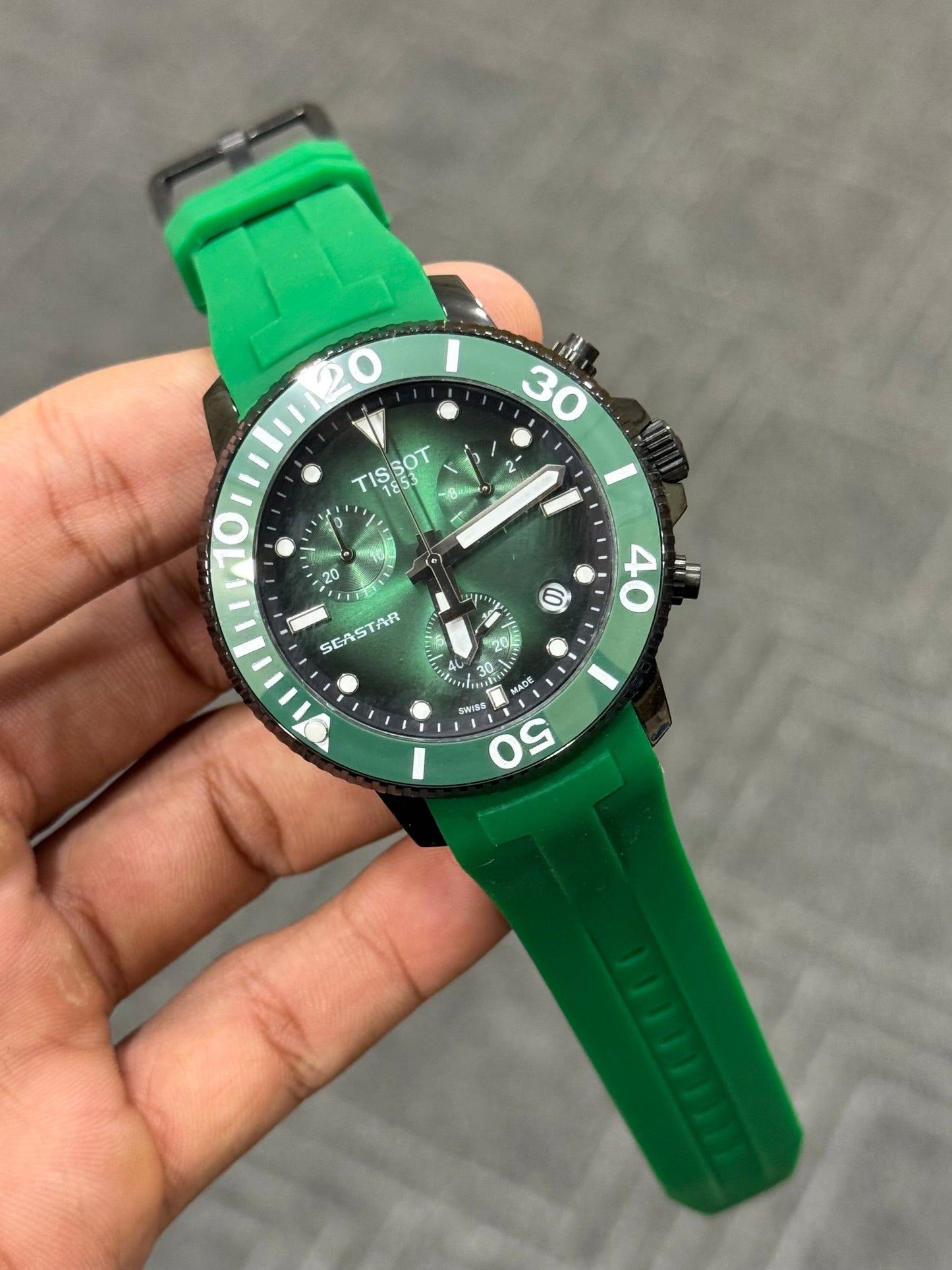 Tissot Chrono All Green