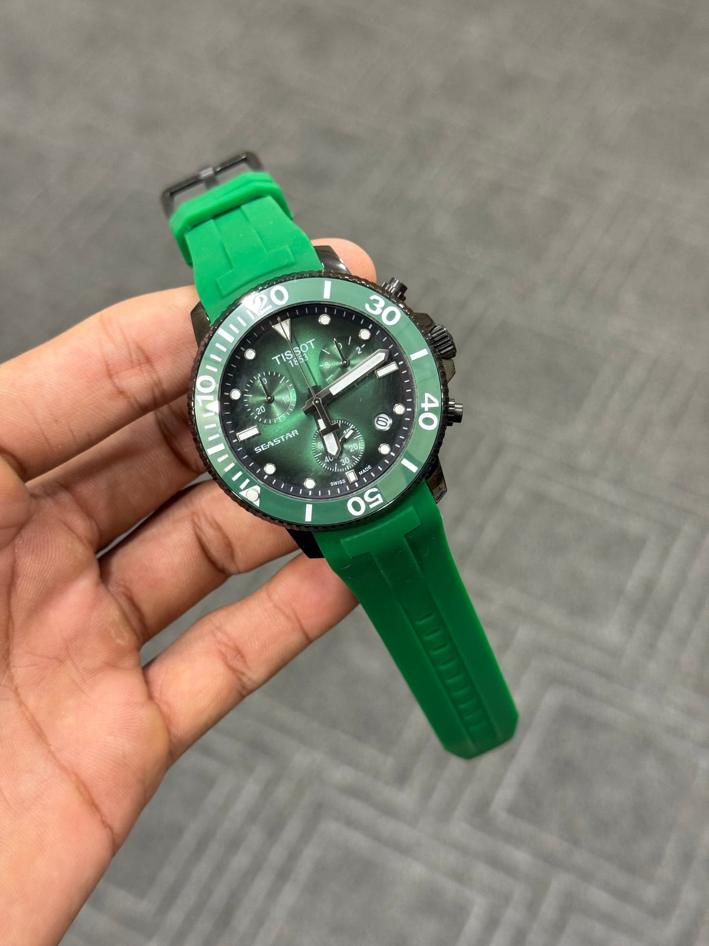 Tissot Chrono All Green