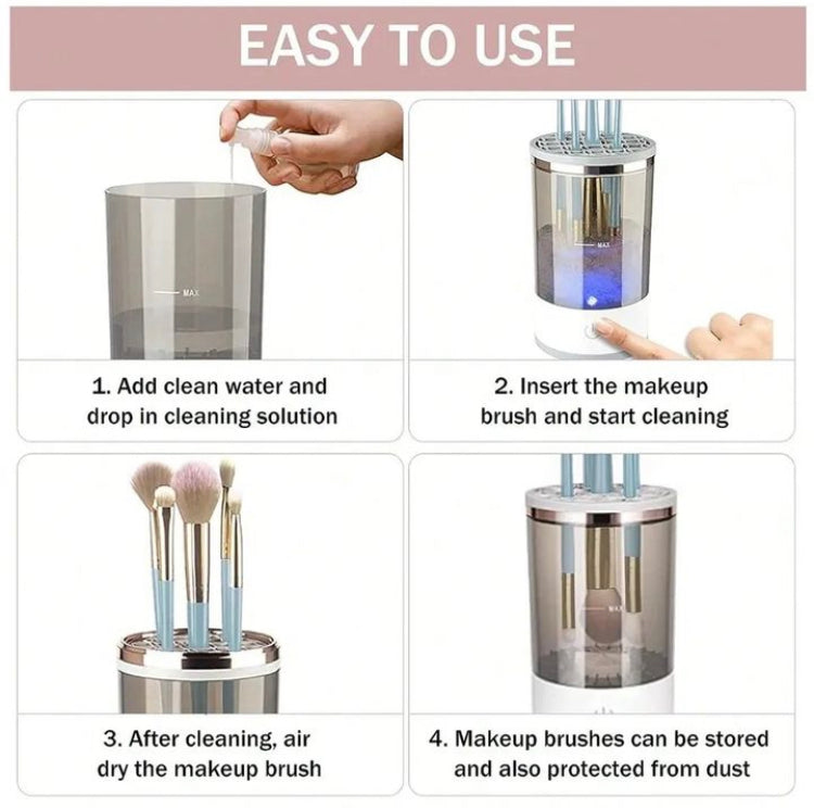 Automatic Makeup Brushes Cleaner