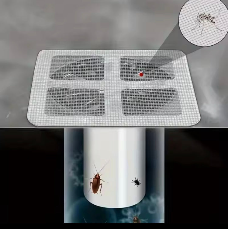 10 Pcs Disposable Floor Drain Stickers